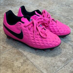Nike Bright Pink Soccer Cleats Size 12